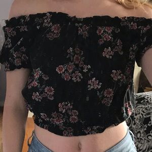 Floral Crop top